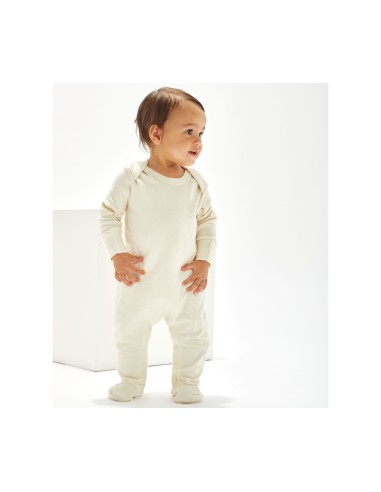 BAB-BZ35-Baby Sleepsuit With Scratch Mitts
